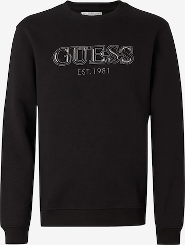 Sweat-shirt GUESS en noir : devant
