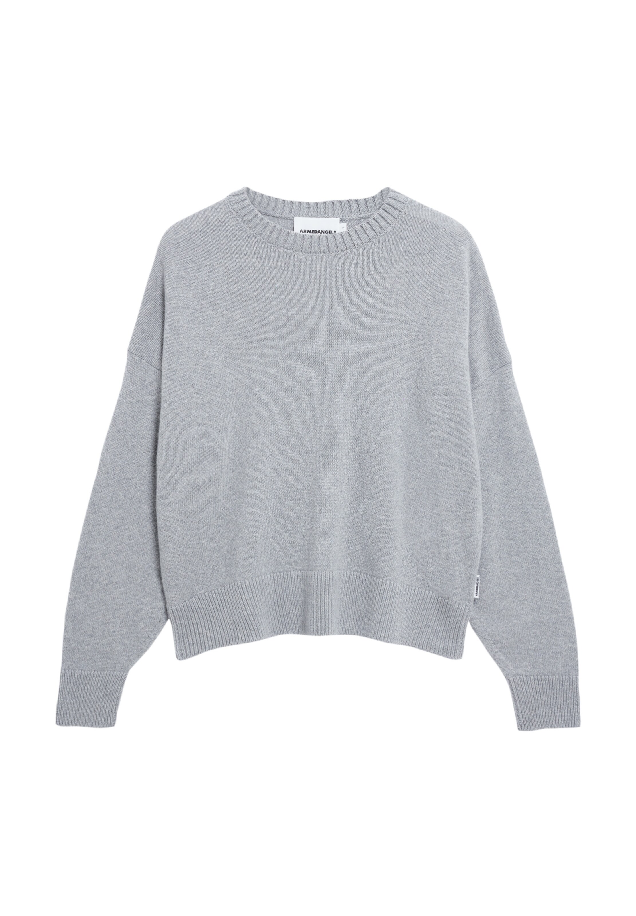 ARMEDANGELS Strickpullover KAARALI in Grau: Vorderseite