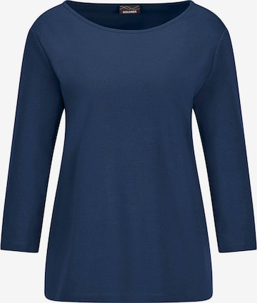 T-shirt Goldner en bleu : devant