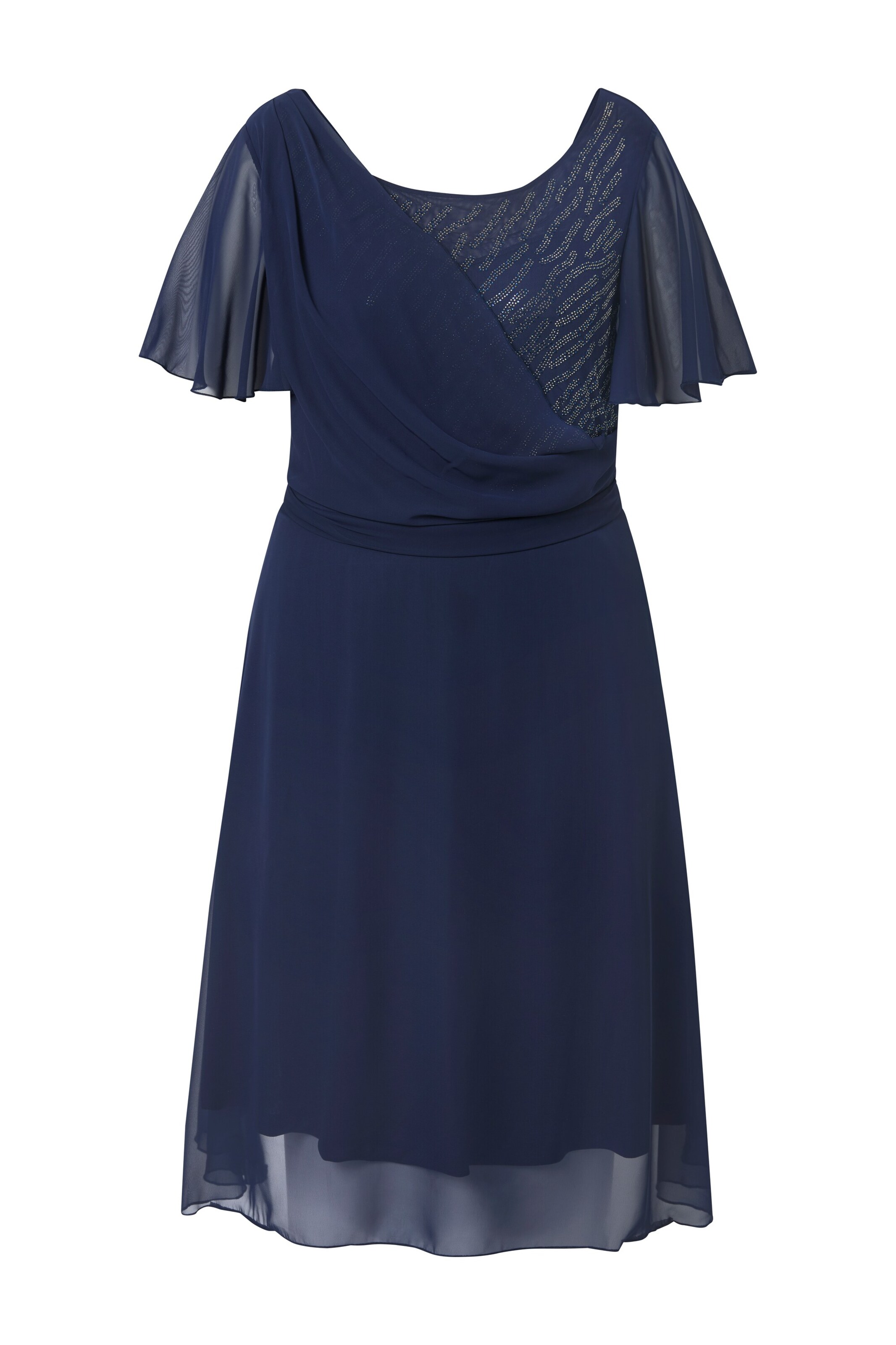 Ulla Popken Dress in Blue: front