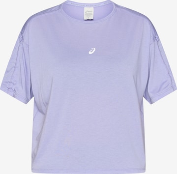 ASICS Performance Shirt 'NAGINO' in Purple: front
