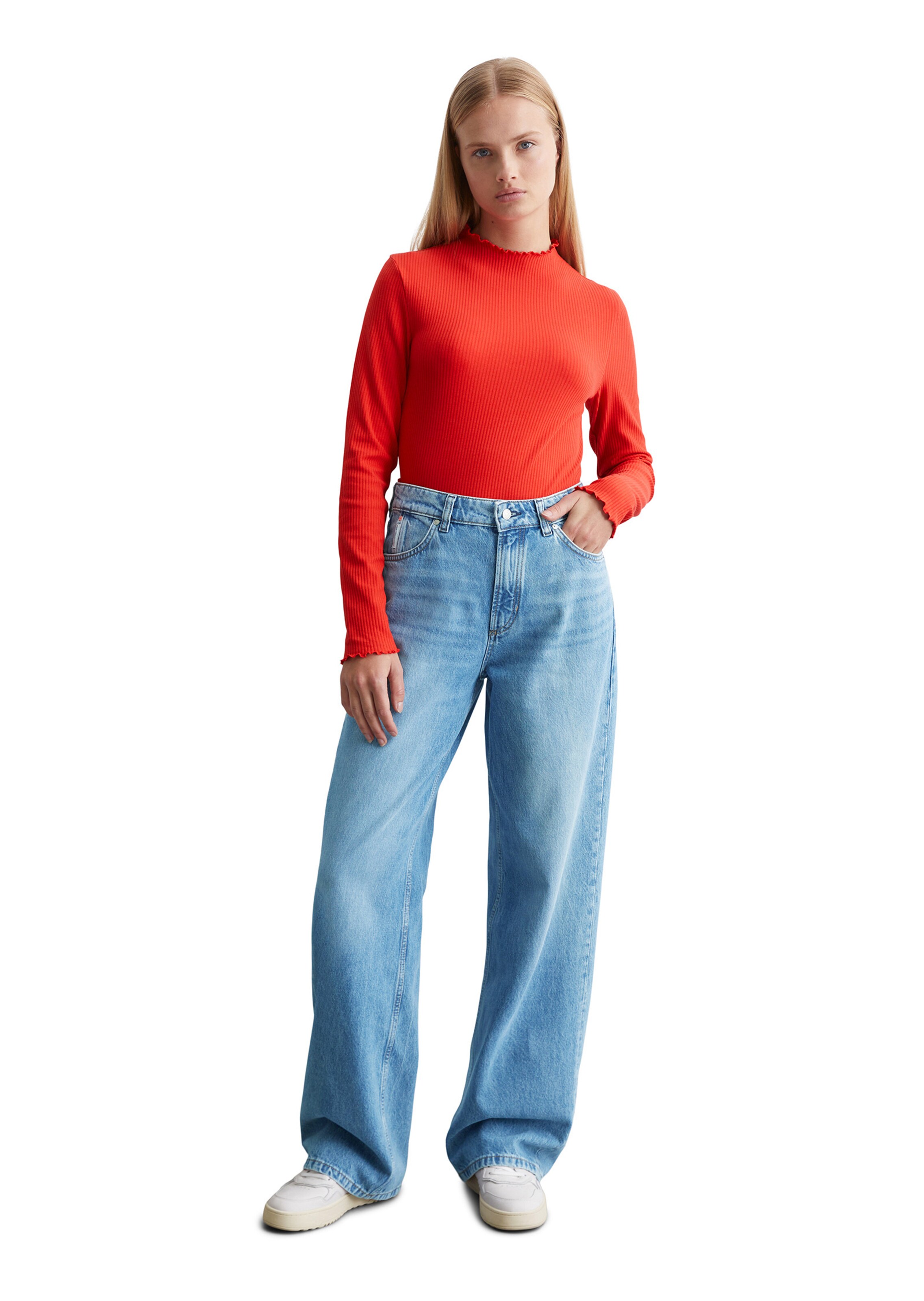 Marc O'Polo DENIM Shirt in Rood