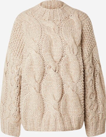 TOPSHOP Sweater in Grey: front