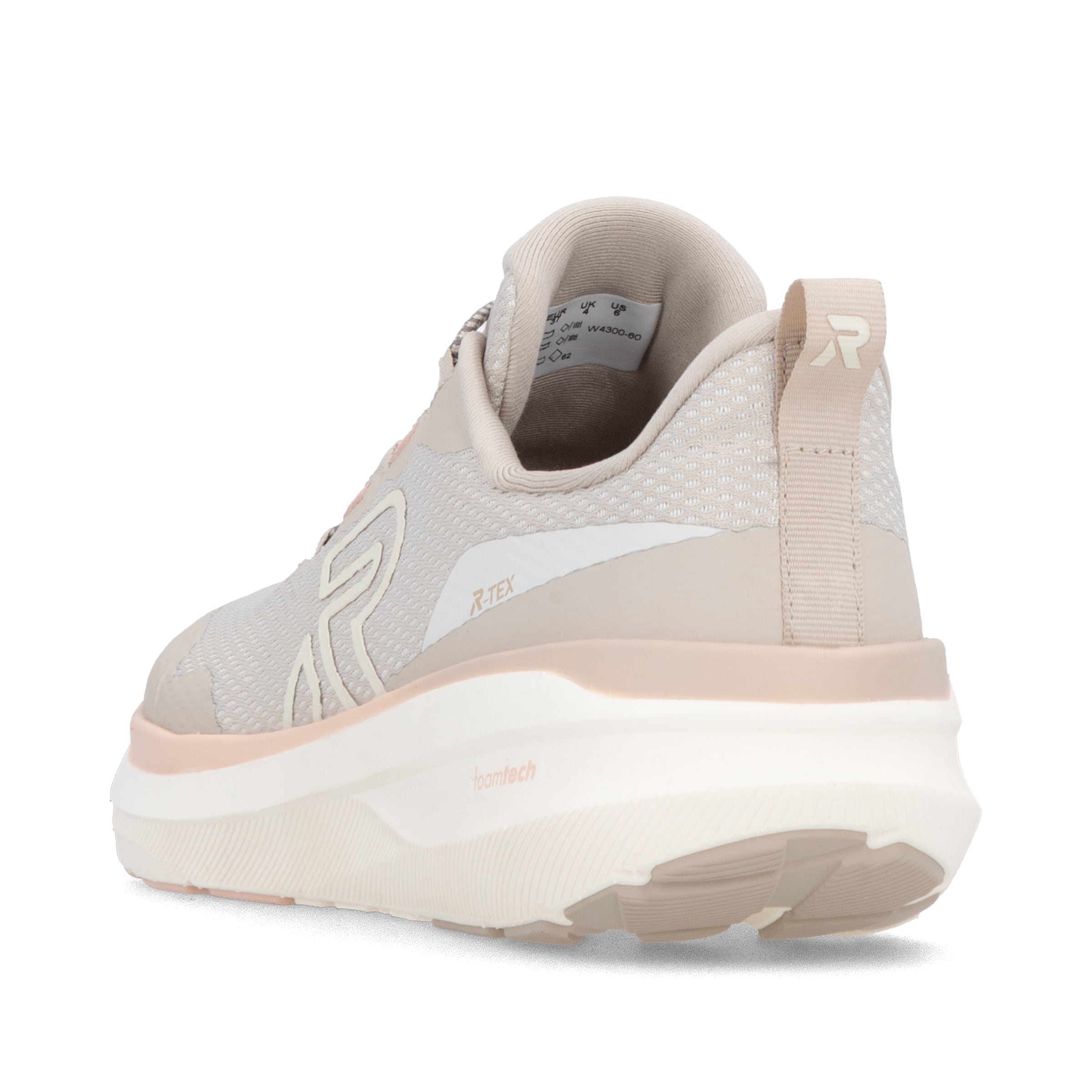 Baskets basses Rieker en beige