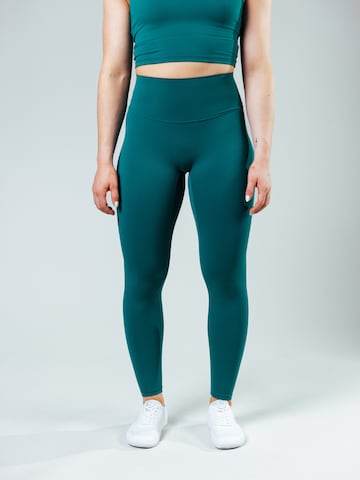 Lifters Slimfit Leggings 'Pure Sport' in Grün: Vorderseite