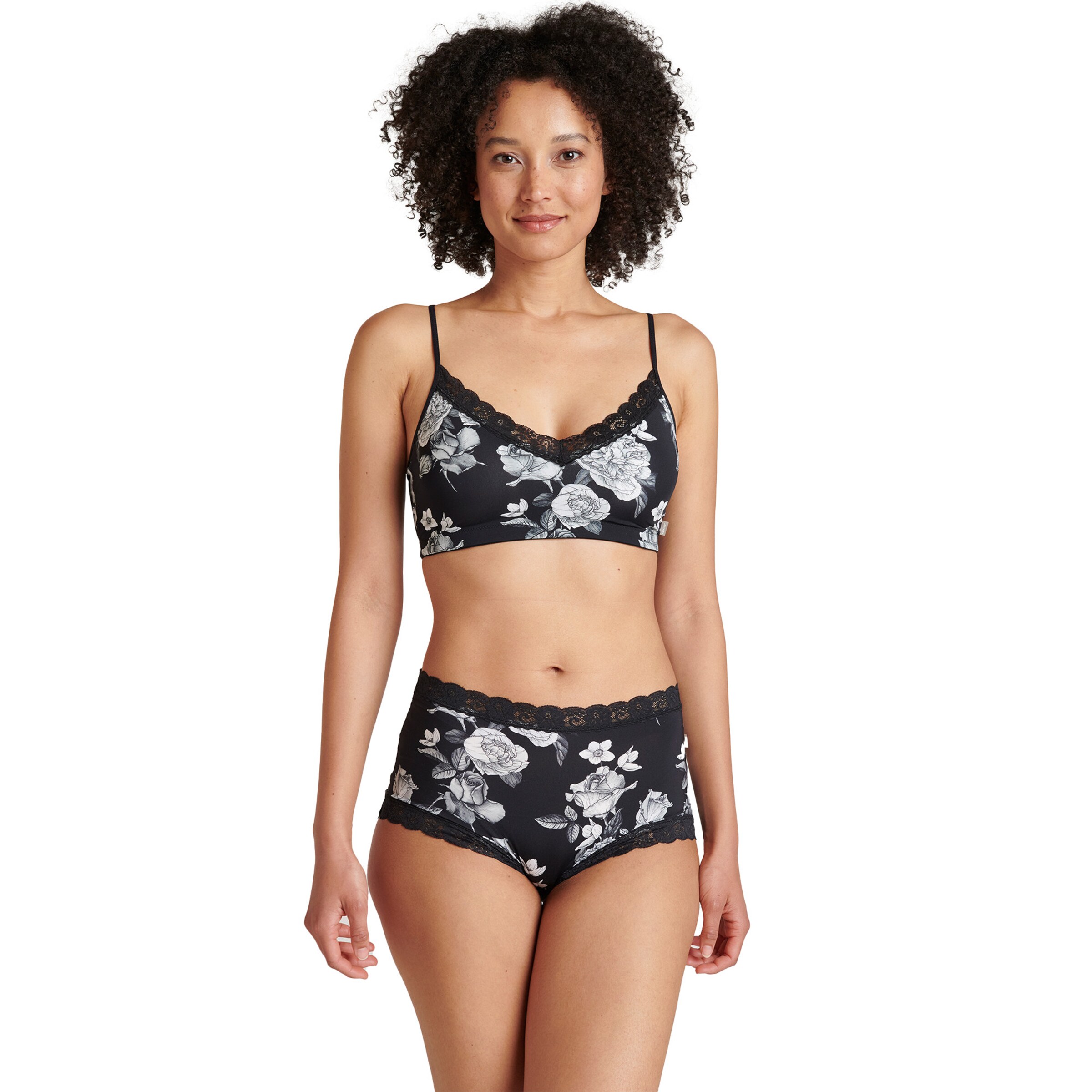 JOCKEY Slip in Schwarz: Vorderseite