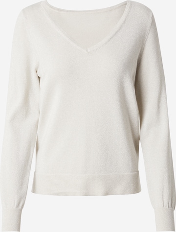 smėlio VERO MODA Megztinis 'VMHAPPYSHINE': priekis