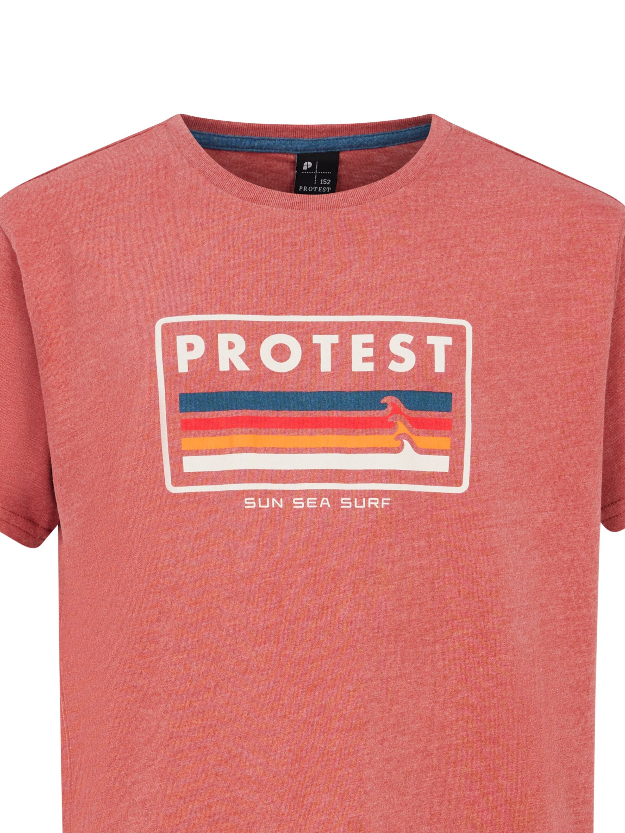 PROTEST Shirt 'PRTMarius JR' in Rood