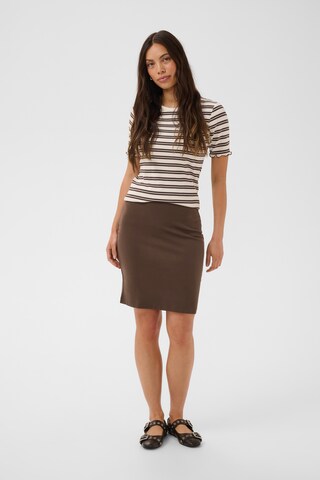 SAINT TROPEZ Skirt 'GennySZ' in Brown