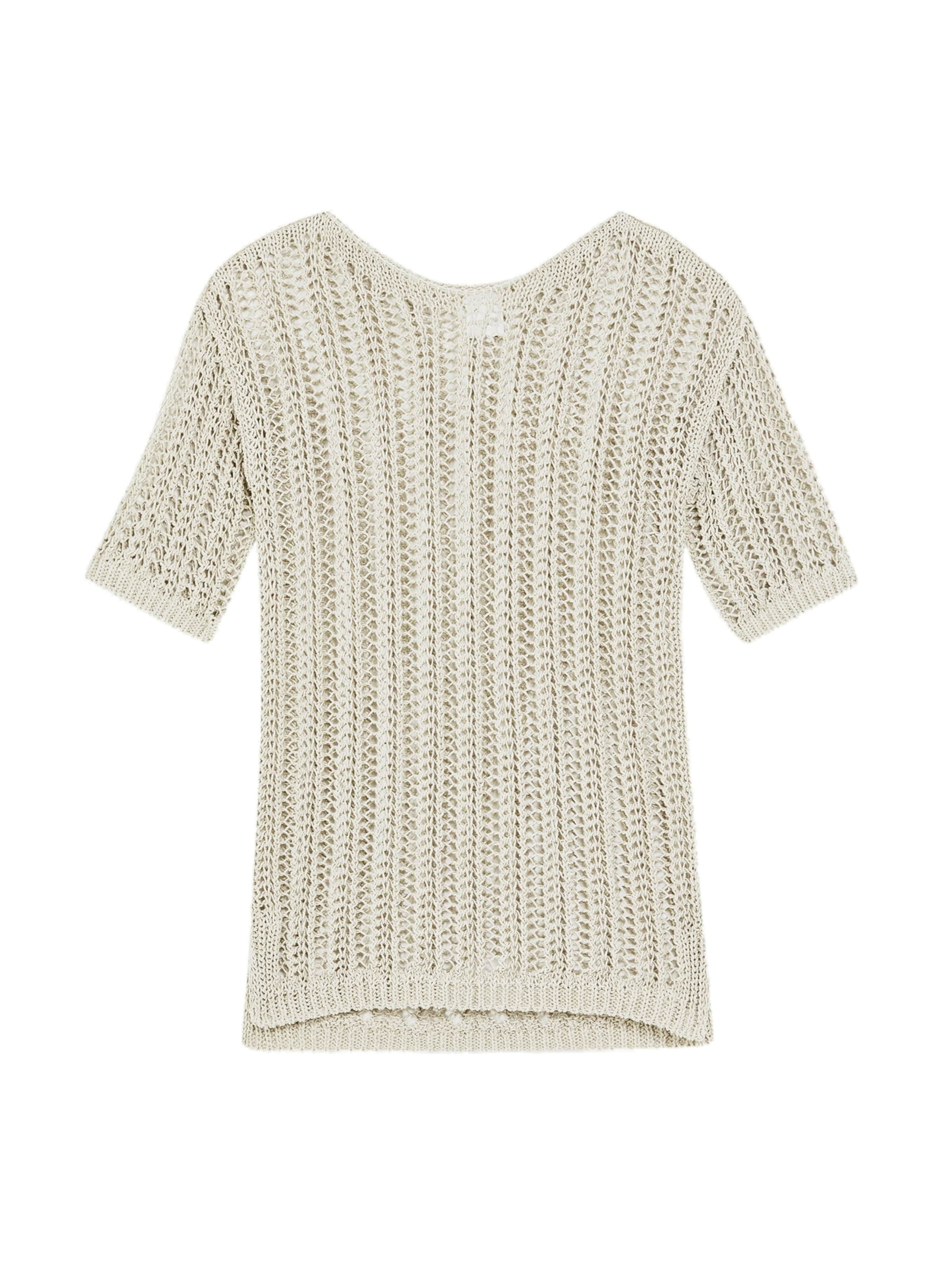 Pull-over MADELEINE en beige : devant