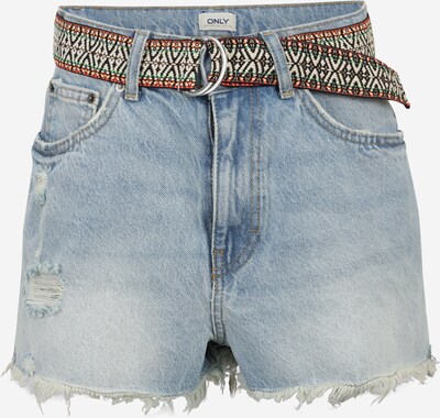 Only Petite Shorts 'ROBYN' in blue denim, Produktansicht