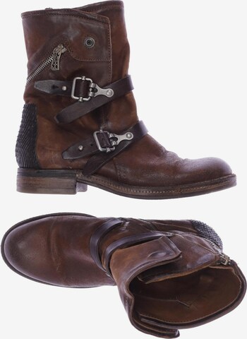 A.S.98 Dress Boots in 38 in Brown: front