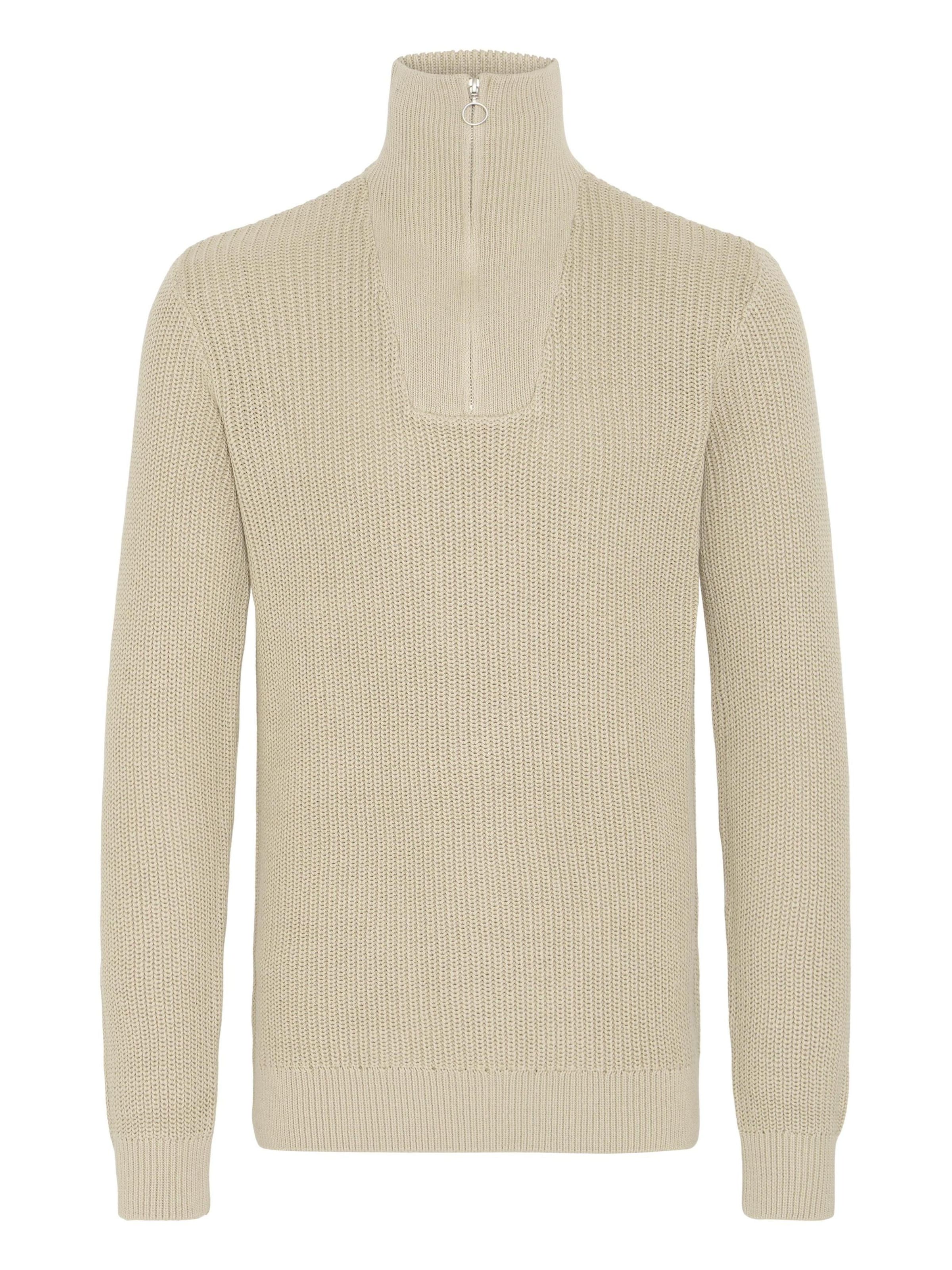 BLEND Свитер 'BHDeno' в Бежевый: спереди