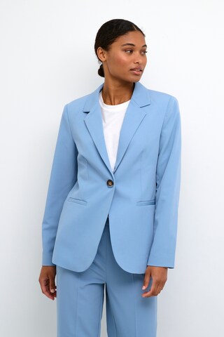 Kaffe Blazers in Blauw: voorkant