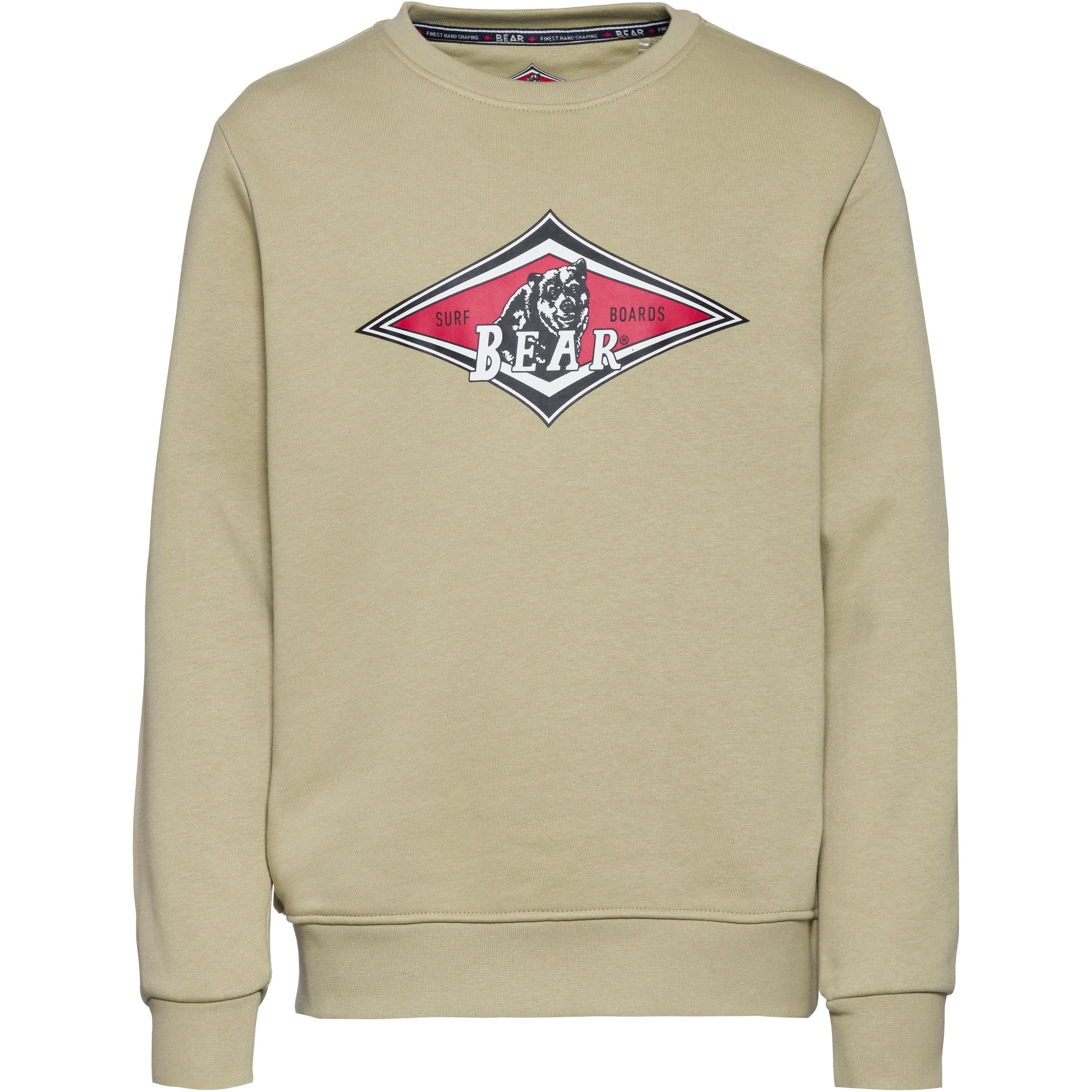 BEAR Sweatshirt in Beige: Vorderseite