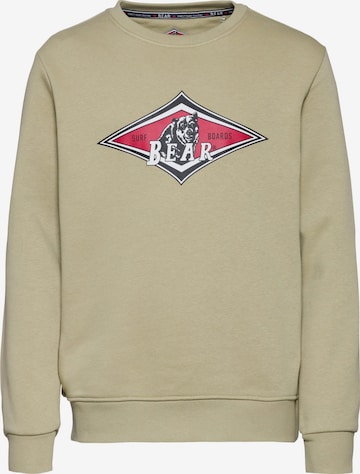 BEAR Sweatshirt in Beige: front