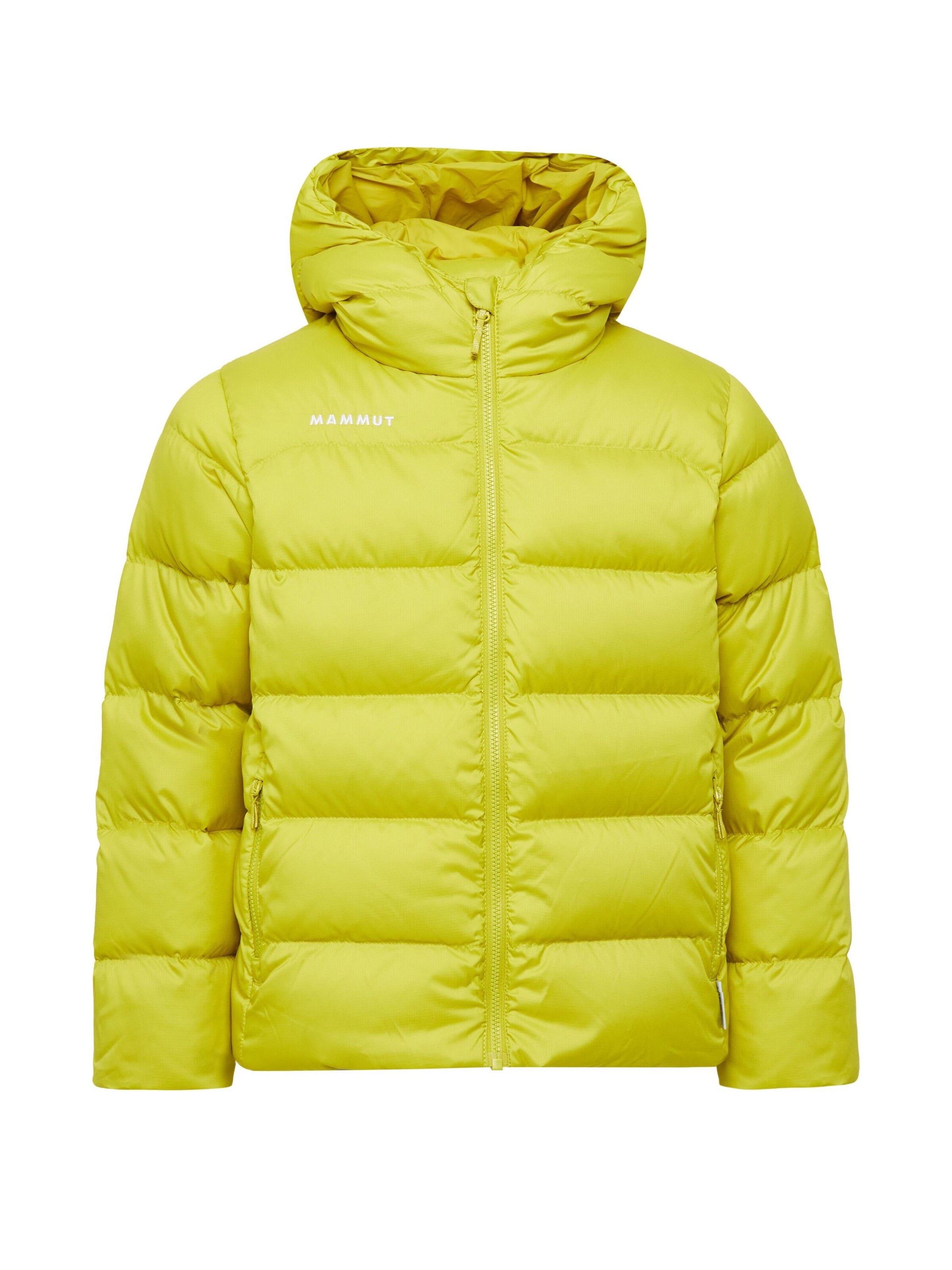 MAMMUT Winter Jacket in Yellow: front