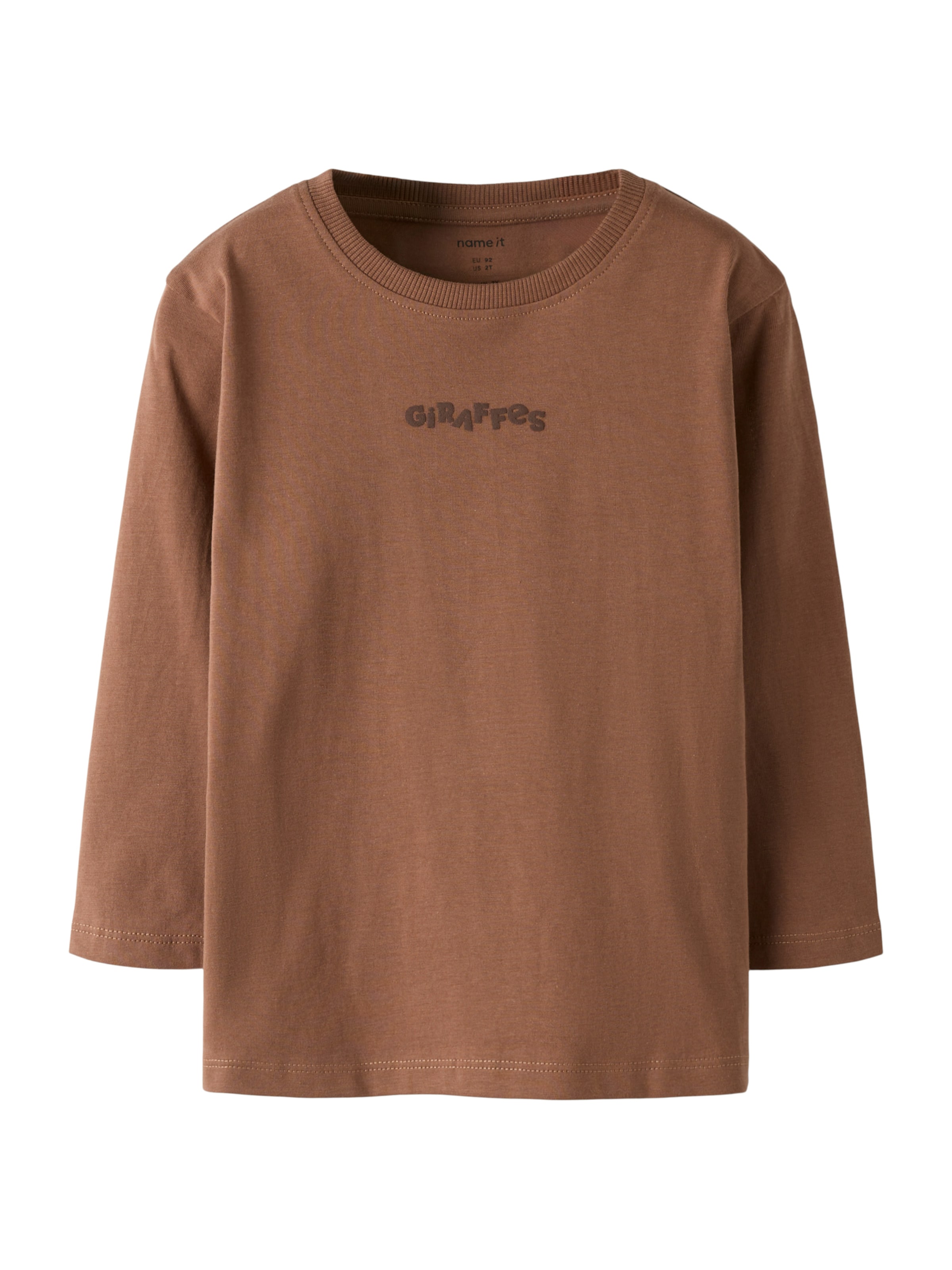 NAME IT - Camiseta 'NMMDENIUS' en marrón: frente