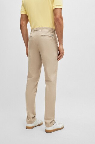 BOSS Slimfit Hose 'Kaito1' in Beige