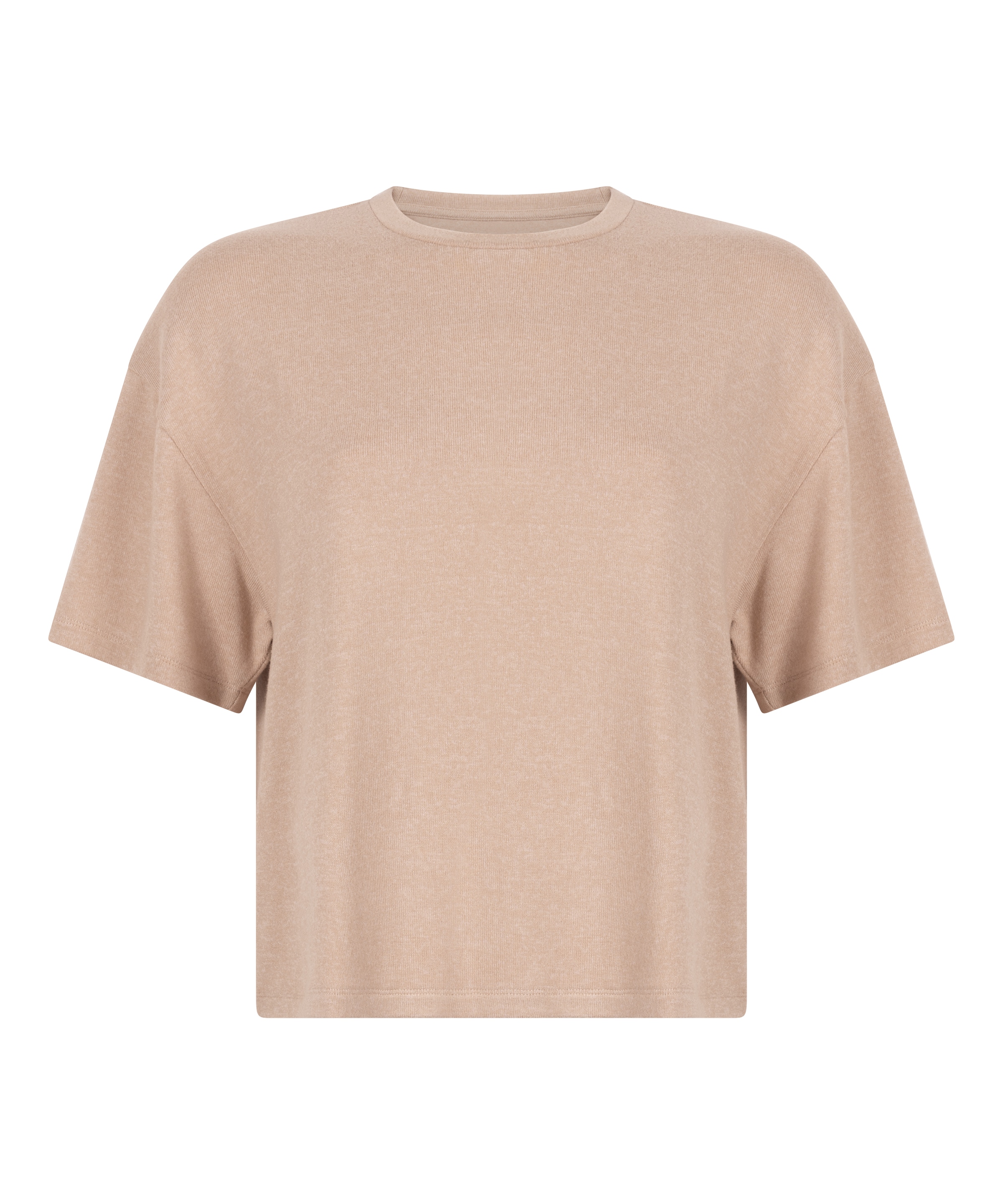 Hunkemöller Slaapshirt in Beige: voorkant