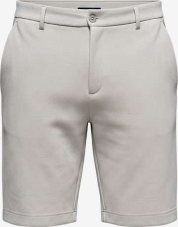 Ombre Slimfit Hose in Grau: Vorderseite