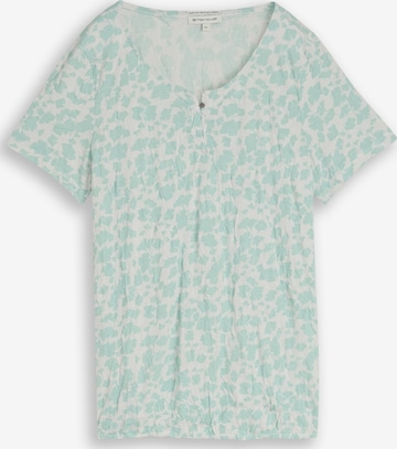 T-shirt TOM TAILOR en vert : devant