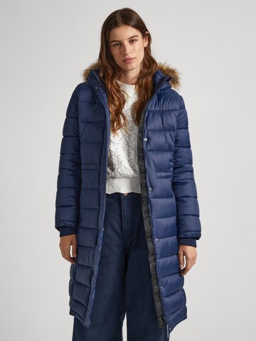 Pepe Jeans Winter Coat 'MAY' in Blue: front