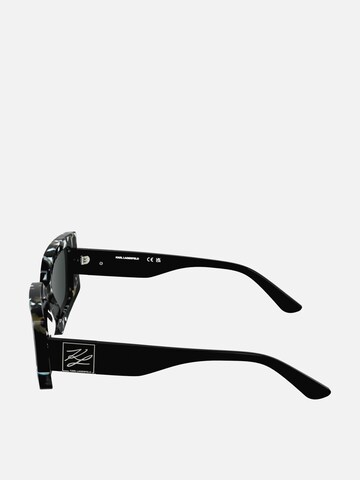 Karl Lagerfeld Zonnebril in Zwart