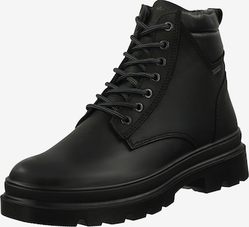 Boots stringati di IGI&CO in nero: frontale