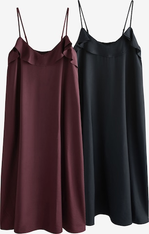 The Set Mekko värissä ruskea: etupuoli