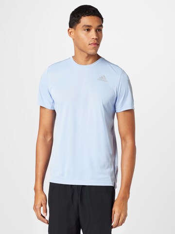 ADIDAS SPORTSWEAR Performance shirt 'Own The Run' in Blue: front