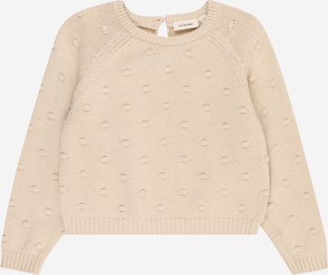 NAME IT Sweater 'Gable' in Beige: front