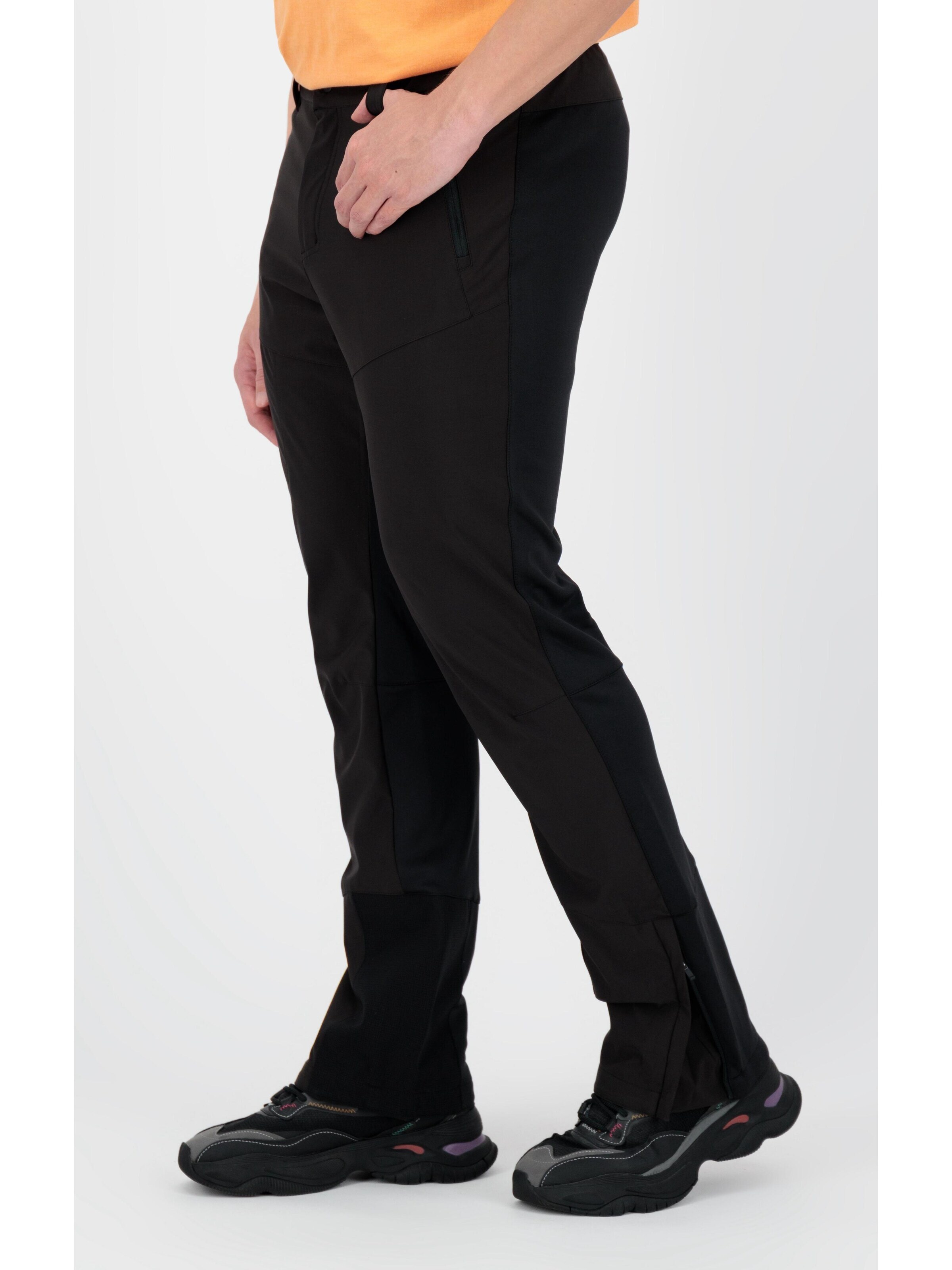 KILLTEC Slim fit Weatherproof pants 'KOW 48' in Brown