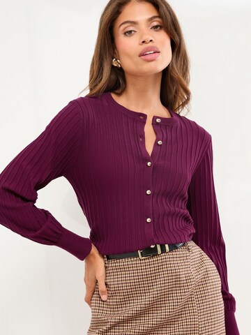 Lipsy Knit Cardigan in Red