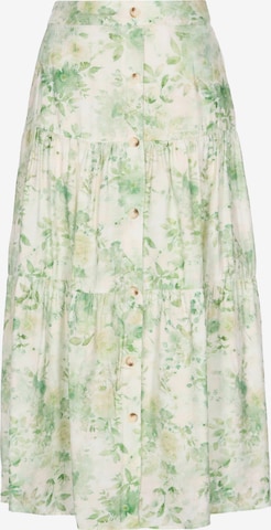Usha Skirt in Green: front