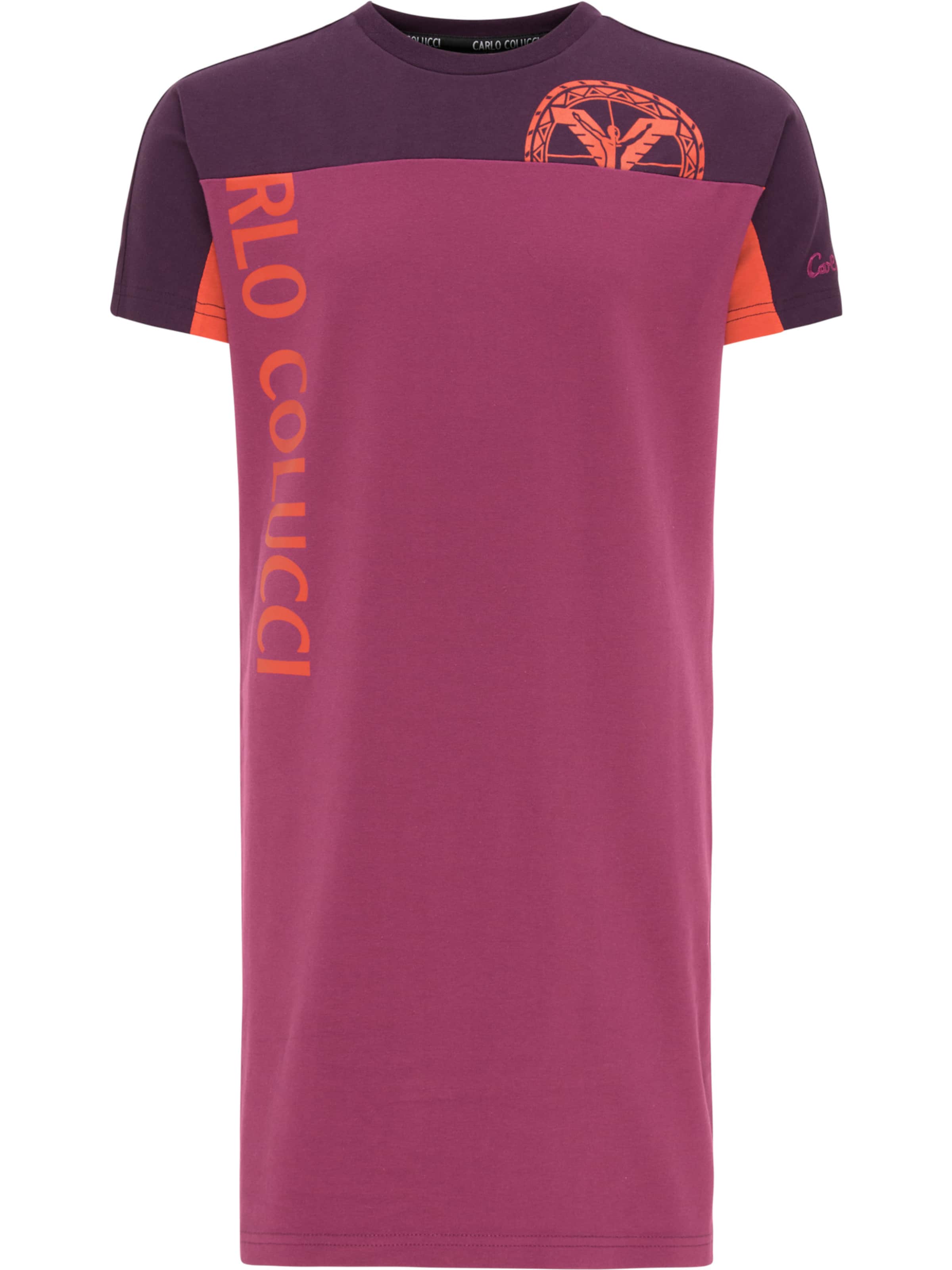 Robe 'Canton' Carlo Colucci en violet : devant