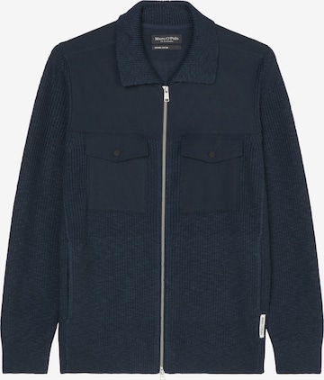 Marc O'Polo Knit Cardigan in Blue: front