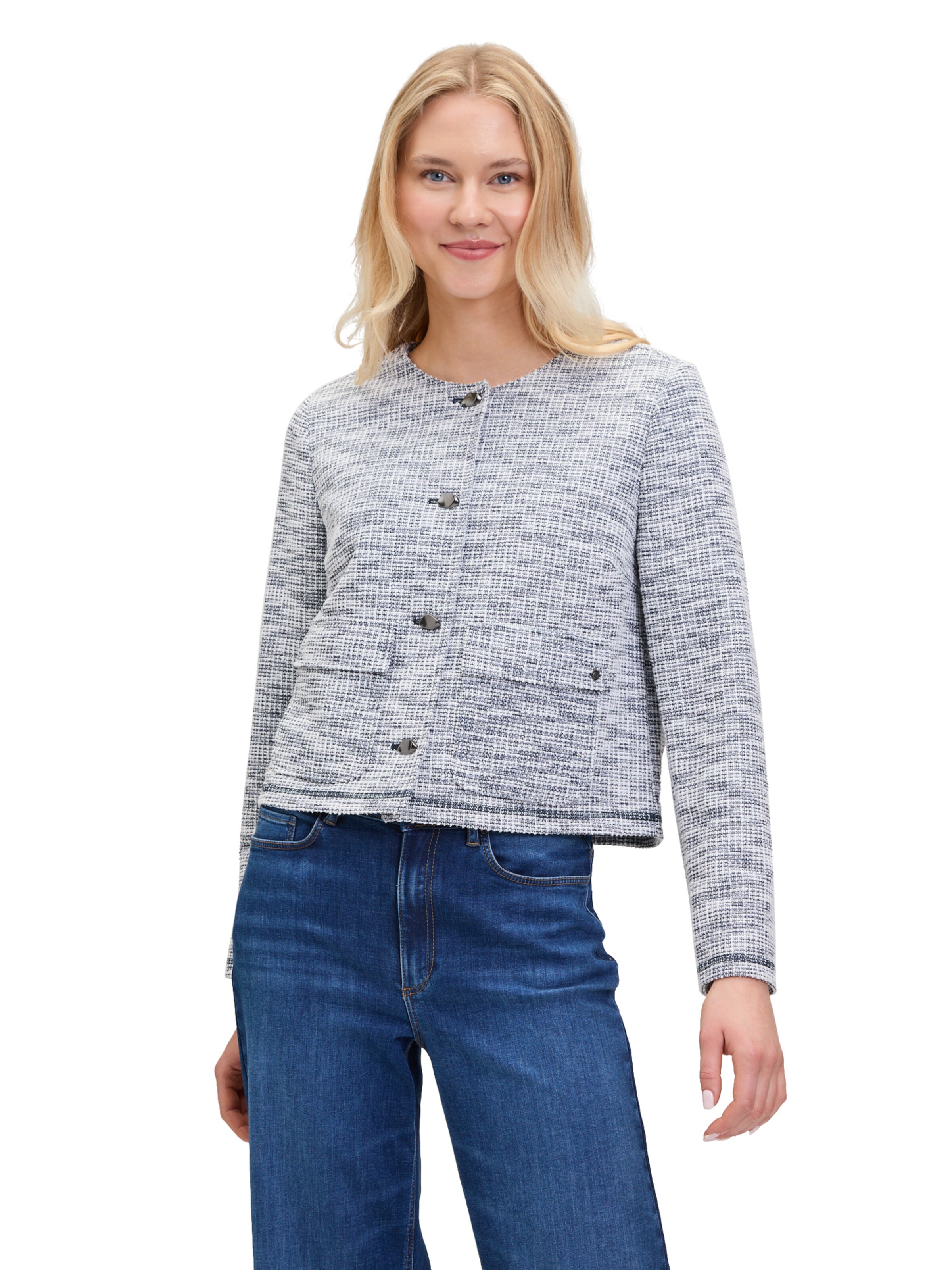 Betty & Co Blazers in Blauw: voorkant