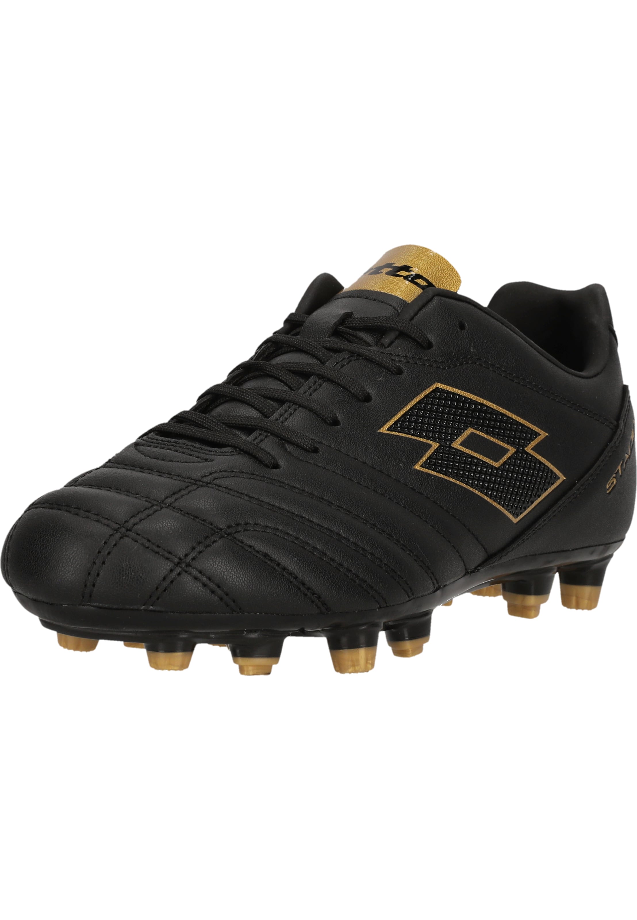LOTTO Soccer Cleats 'Stadio 705' in Black: front