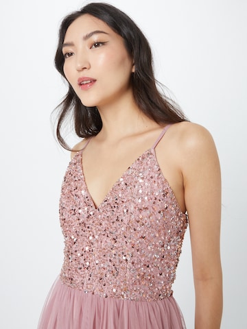 LACE & BEADS Cocktail dress 'Allison' in Pink