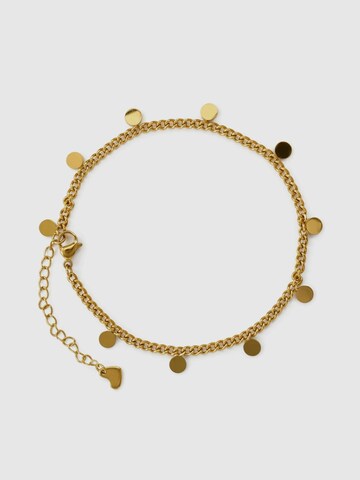 Luxenter Foot jewelry 'Netla' in Gold: front