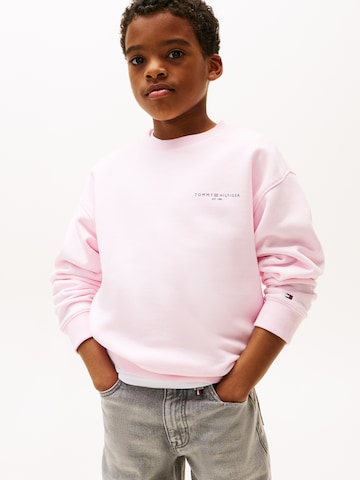 TOMMY HILFIGER Tréning póló - rózsaszín