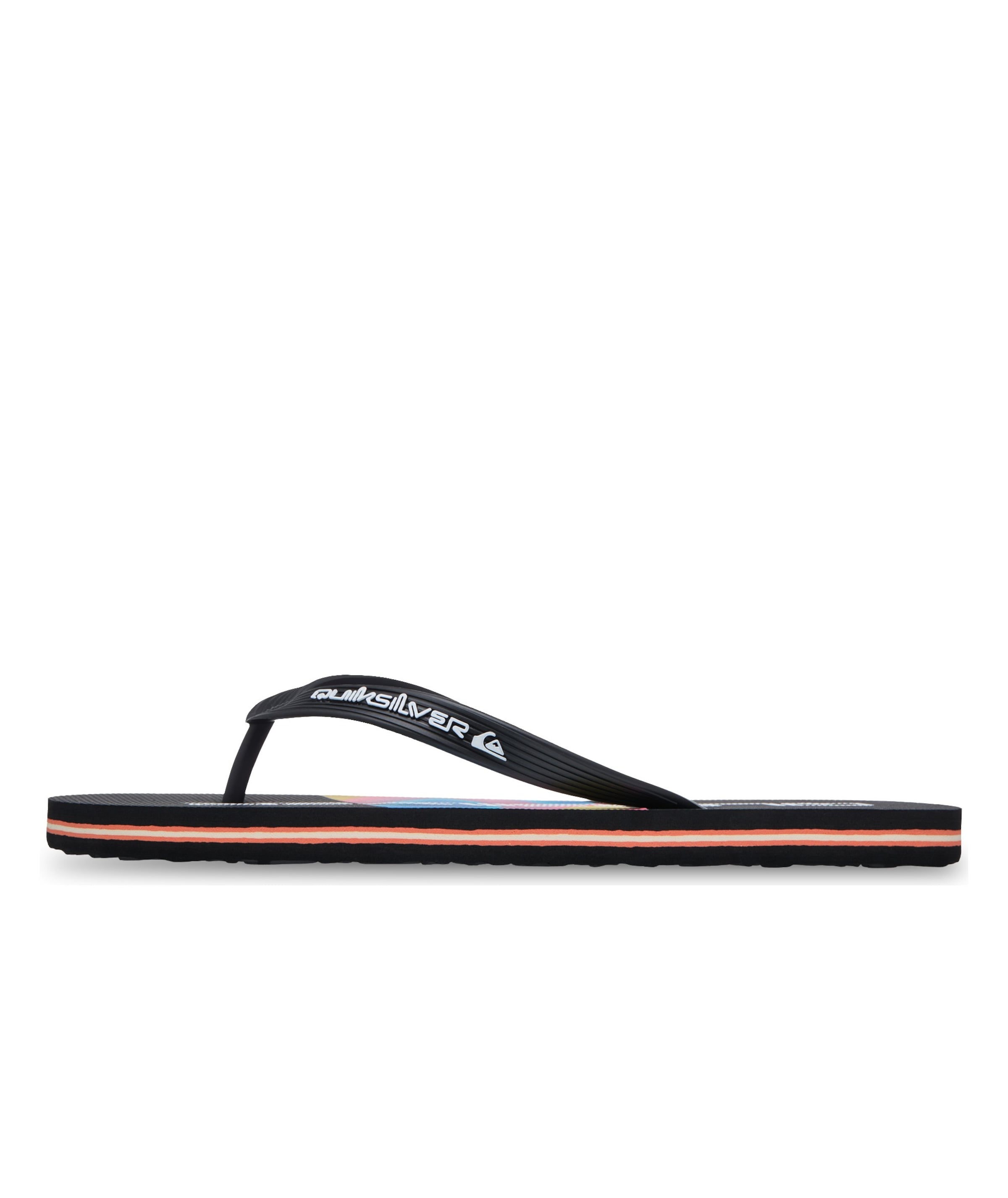 QUIKSILVER T-Bar Sandals in Black: front