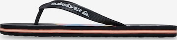 QUIKSILVER Zehentrenner in Schwarz: Vorderseite