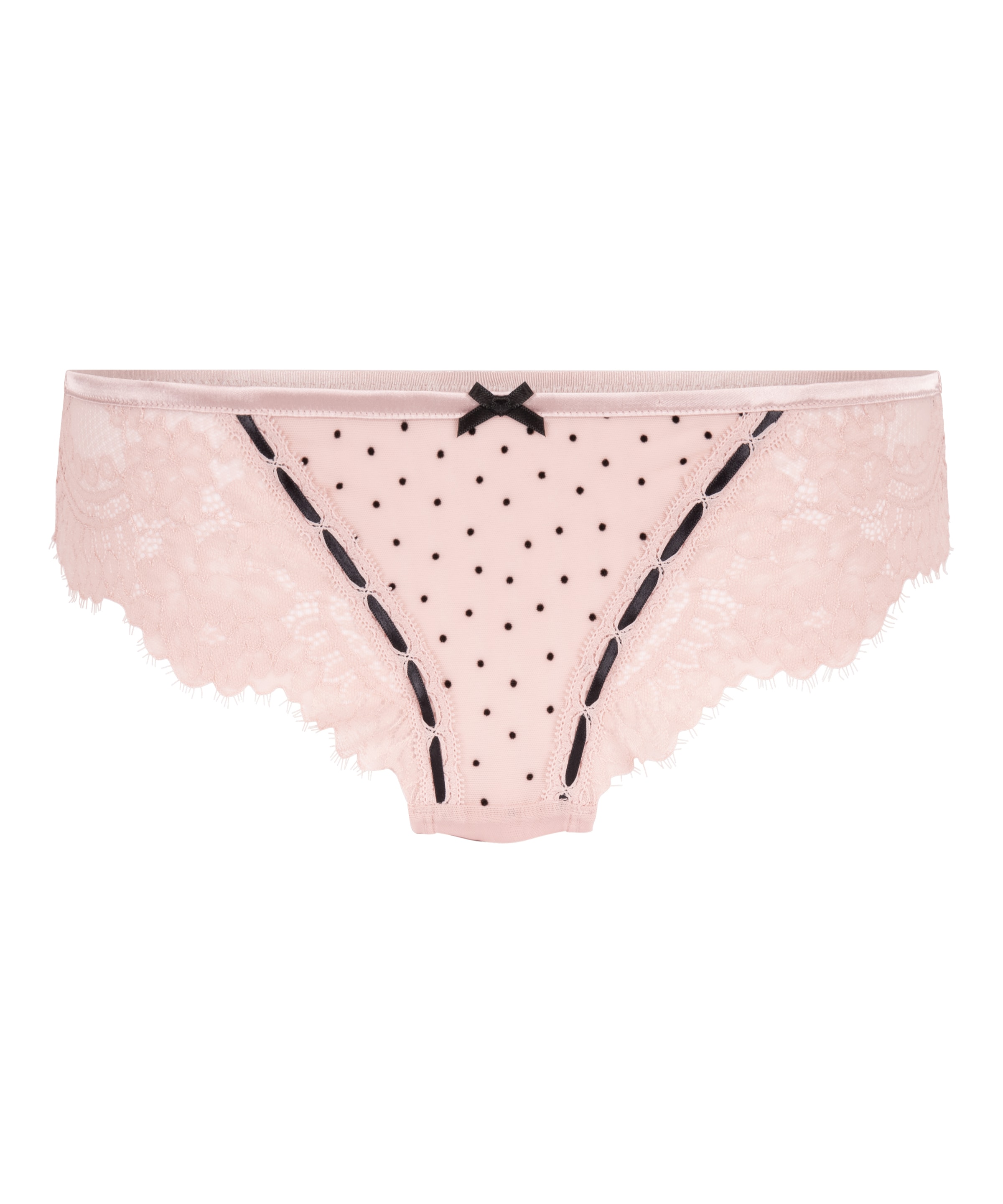 rožinė Hunkemöller Kelnaitės paaukštintu liemeniu 'Dorothy': priekis