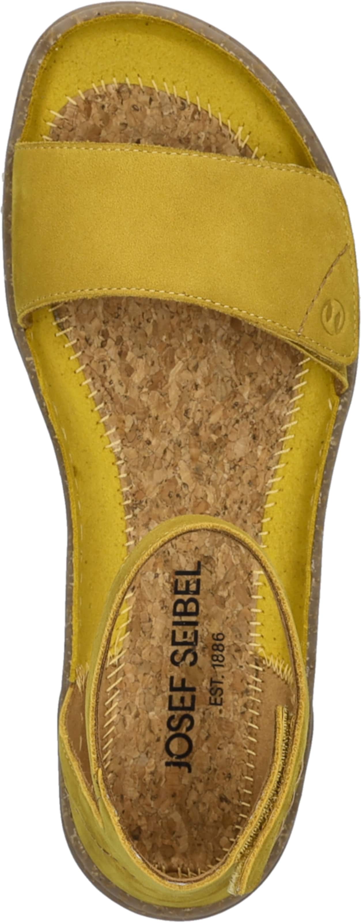 JOSEF SEIBEL Strap Sandals in Yellow