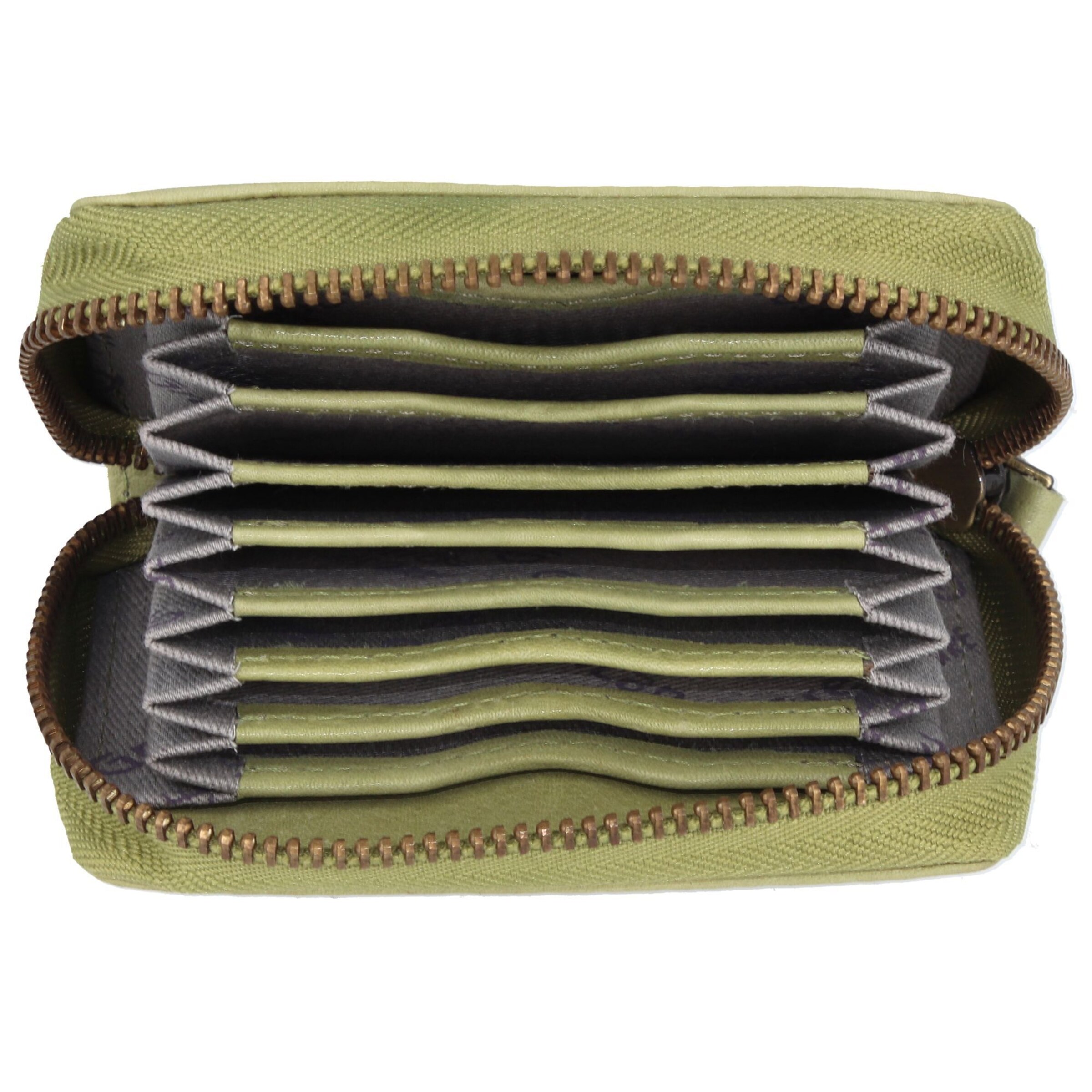 Portamonete di Greenland Nature in verde