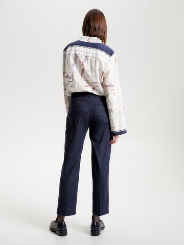 Regular Pantalon à plis 'Neppy' TOMMY HILFIGER en bleu