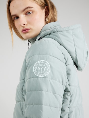 Soccx Winter Jacket in Blue