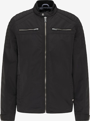 Petrol Industries Between-Season Jacket in Black: front